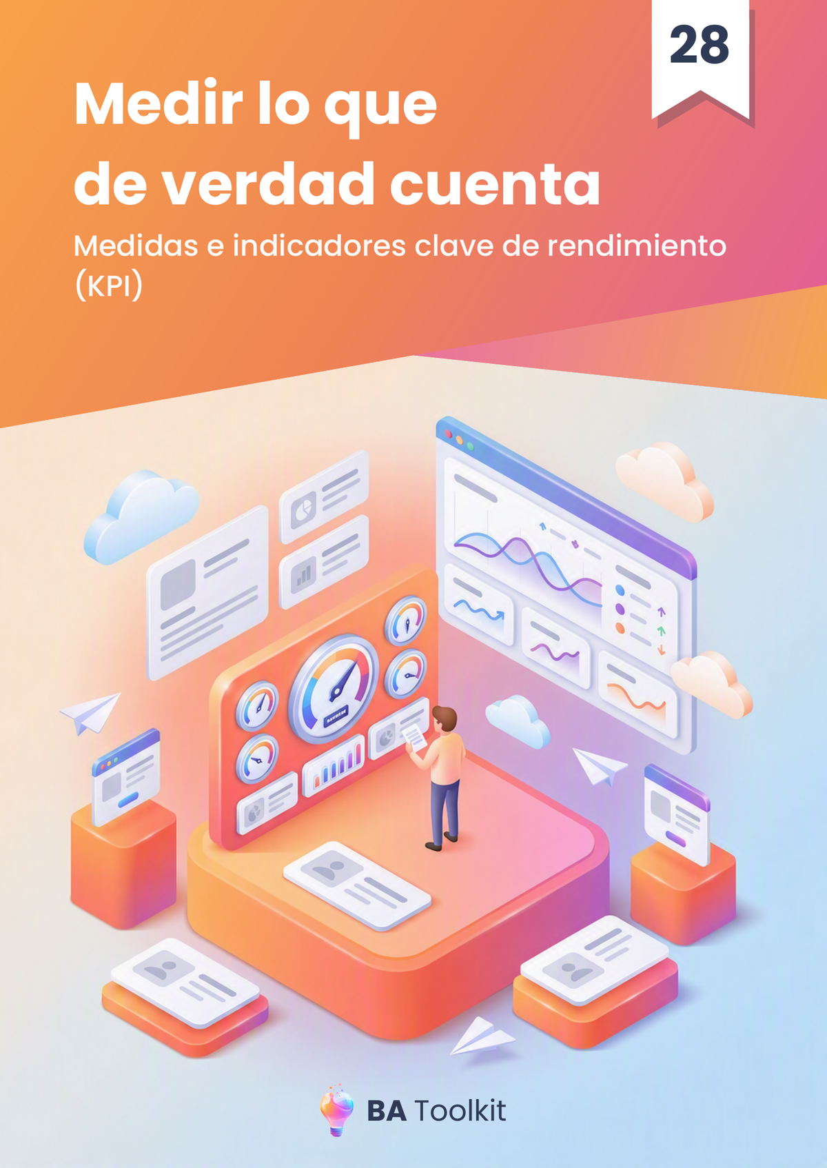 Couverture de l'eBook Mesures et indicateurs clés de performance (ICP) — version espagnol
