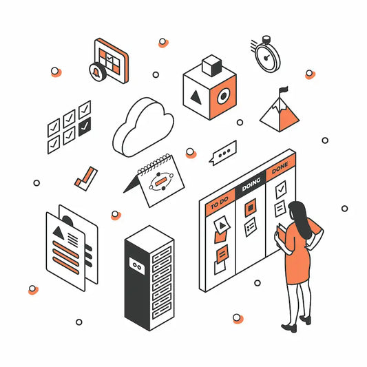 Une business analyste travail sur le backlog de son projet