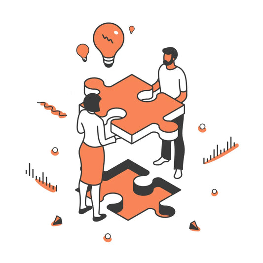 image illustrant une équipe réalisant un brainstorming