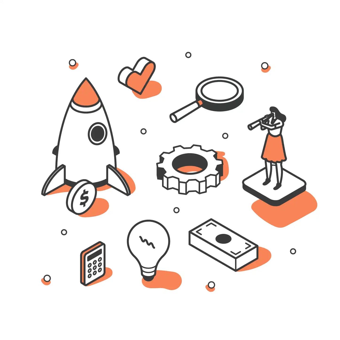 Image illustrant le travail d'un business analyste qui analyse le business pour réaliser le business modèle canvas