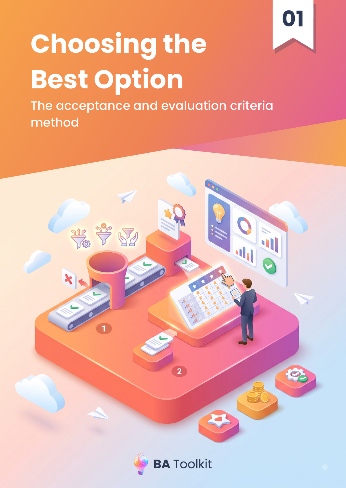 Couverture de l'eBook Critères d’évaluation et d’acceptation — version anglais