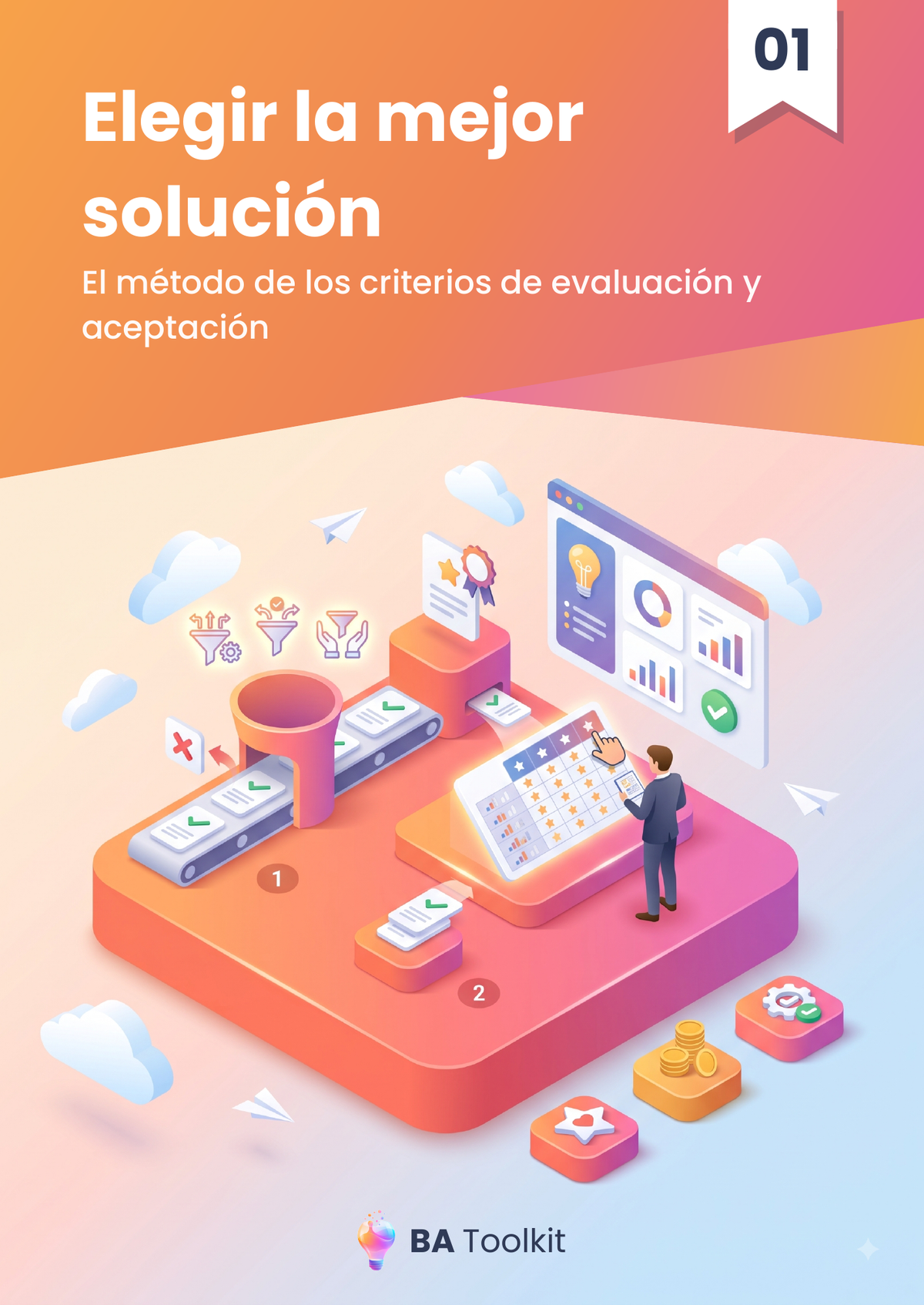 Couverture de l'eBook Critères d’évaluation et d’acceptation — version espagnol