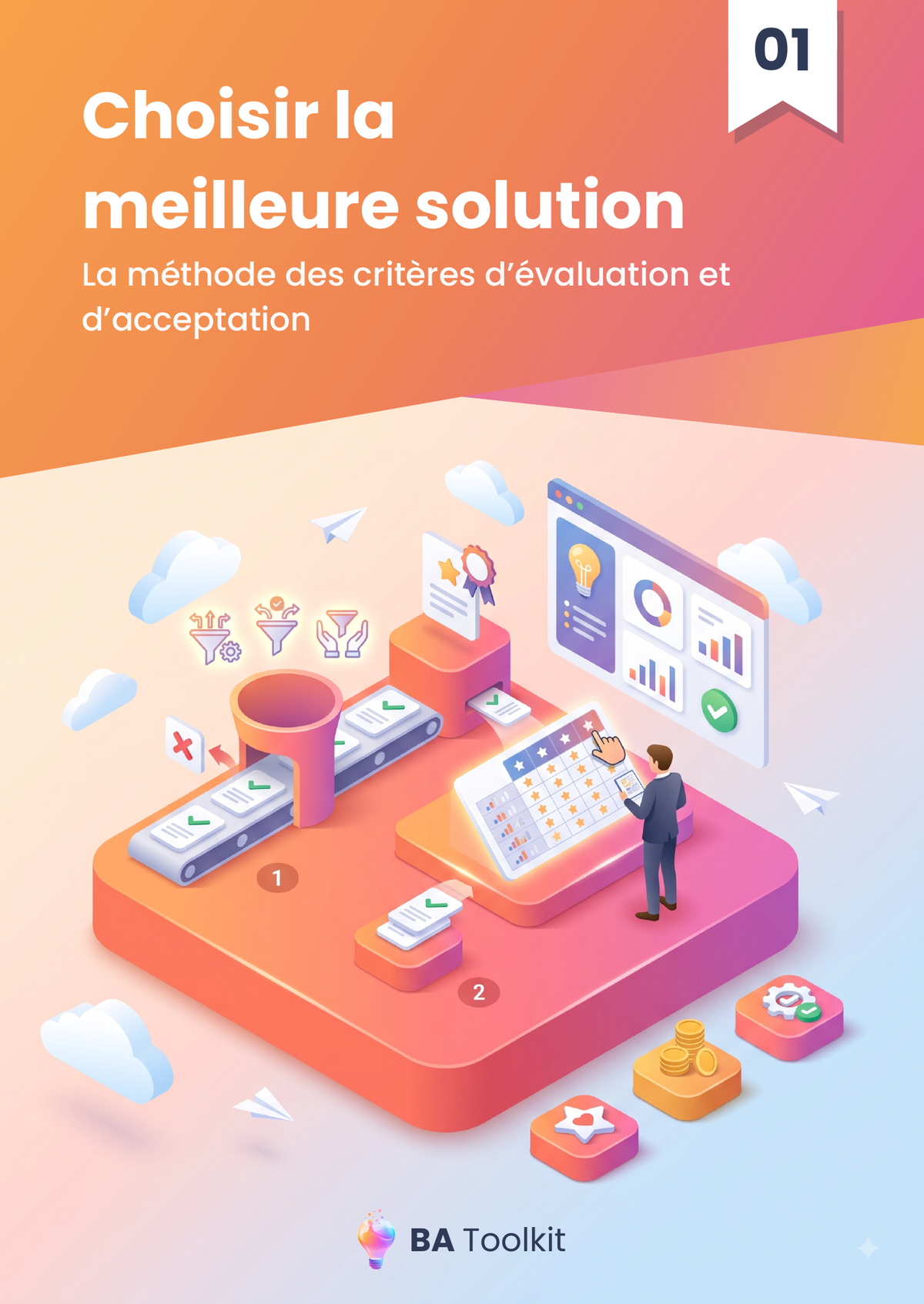 Couverture de l'eBook Critères d’évaluation et d’acceptation — version français