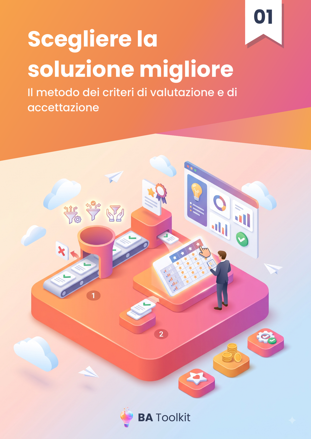 Couverture de l'eBook Critères d’évaluation et d’acceptation — version italien
