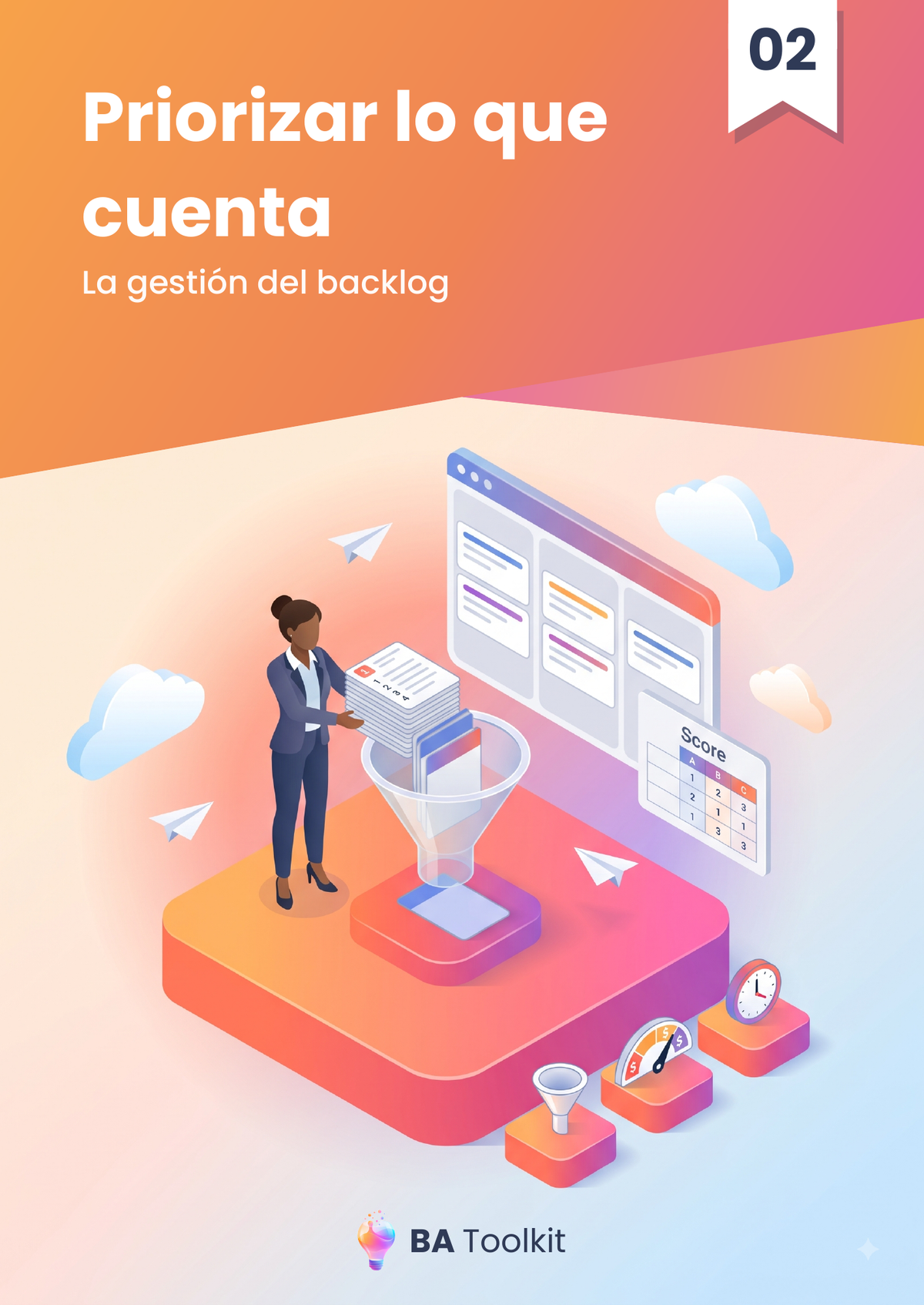 Couverture de l'eBook Gestion du Backlog — version espagnol