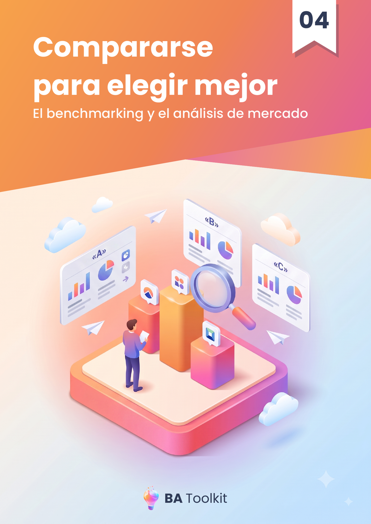 Couverture de l'eBook Benchmarking et analyse du marché — version espagnol