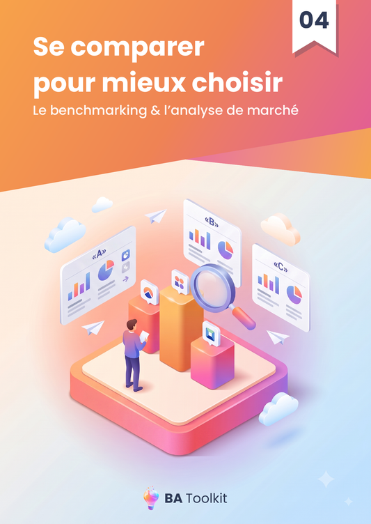 Couverture de l'eBook Benchmarking et analyse du marché — version français
