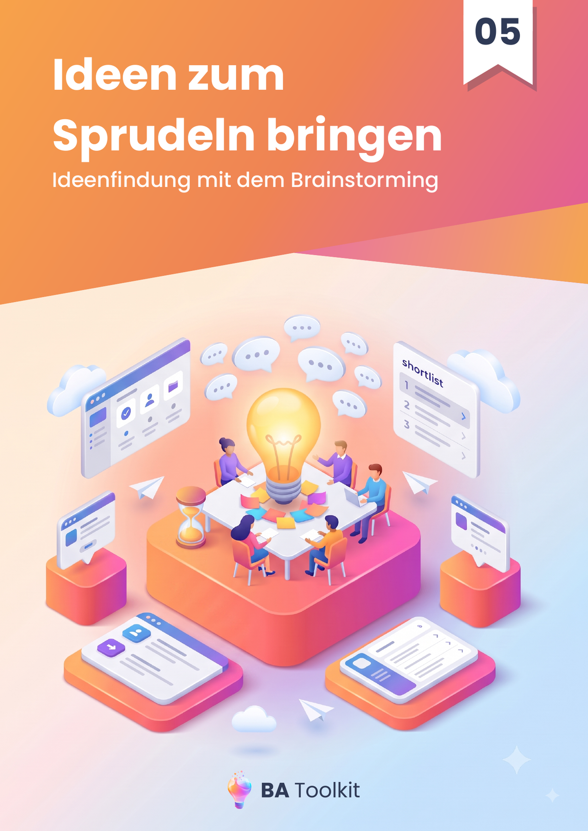 Couverture de l'eBook Brainstorming — version allemand