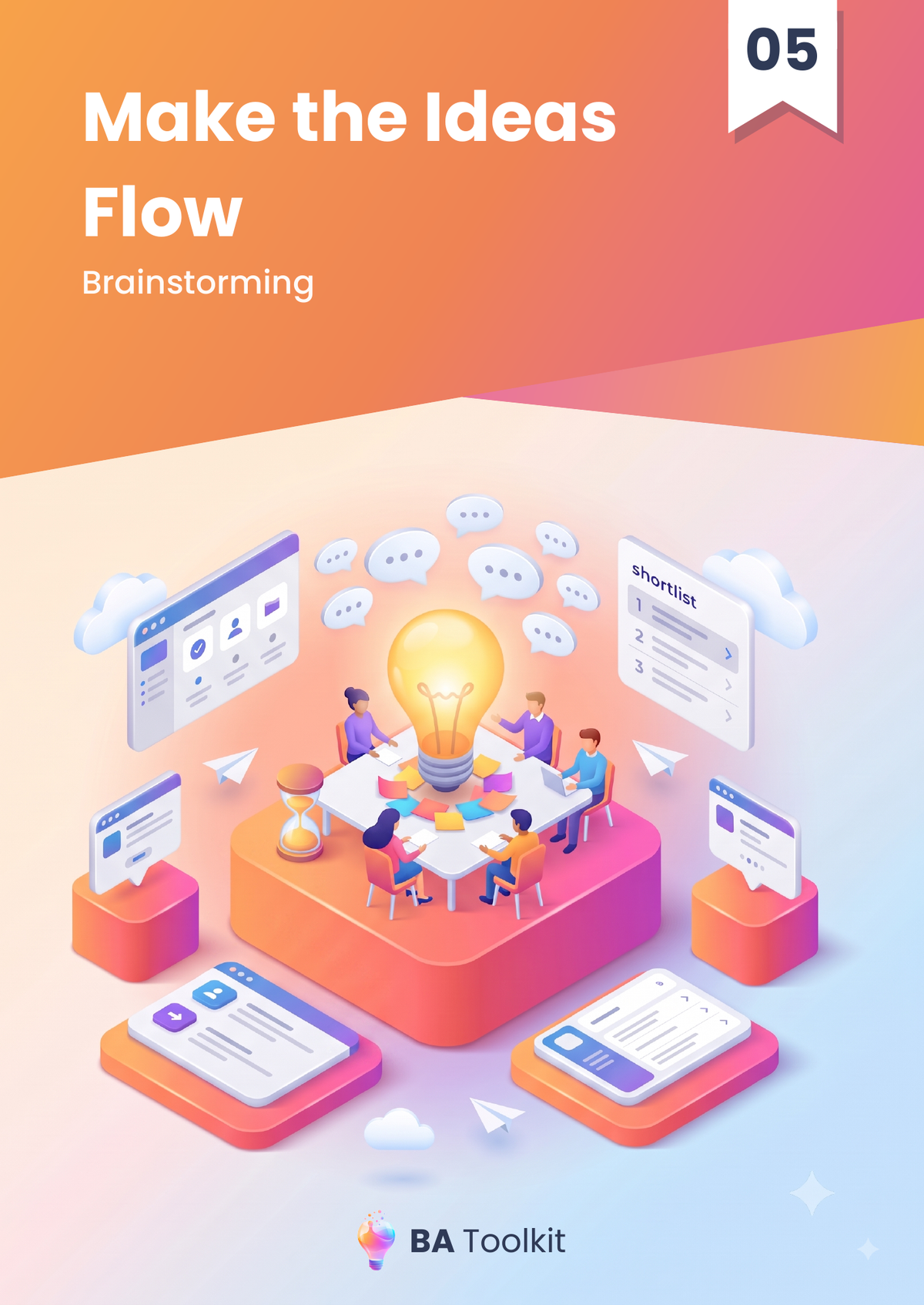Couverture de l'eBook Brainstorming — version anglais