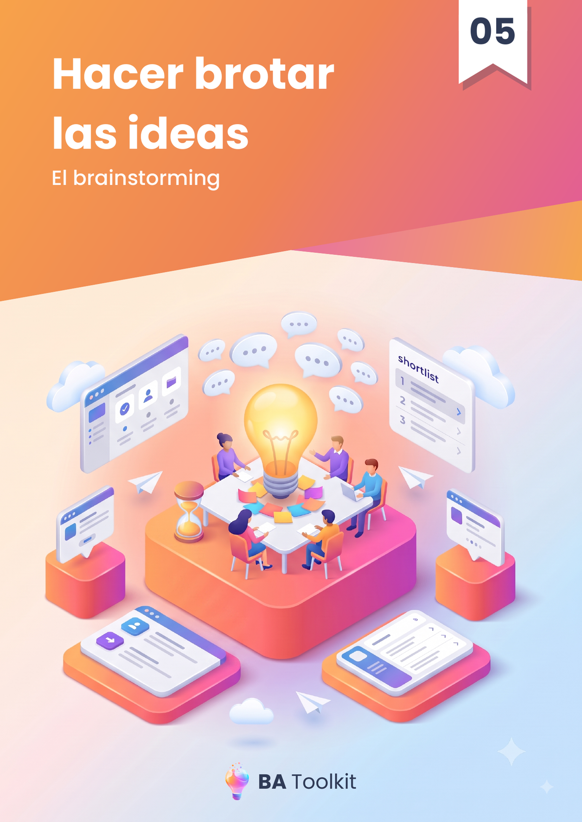 Couverture de l'eBook Brainstorming — version espagnol