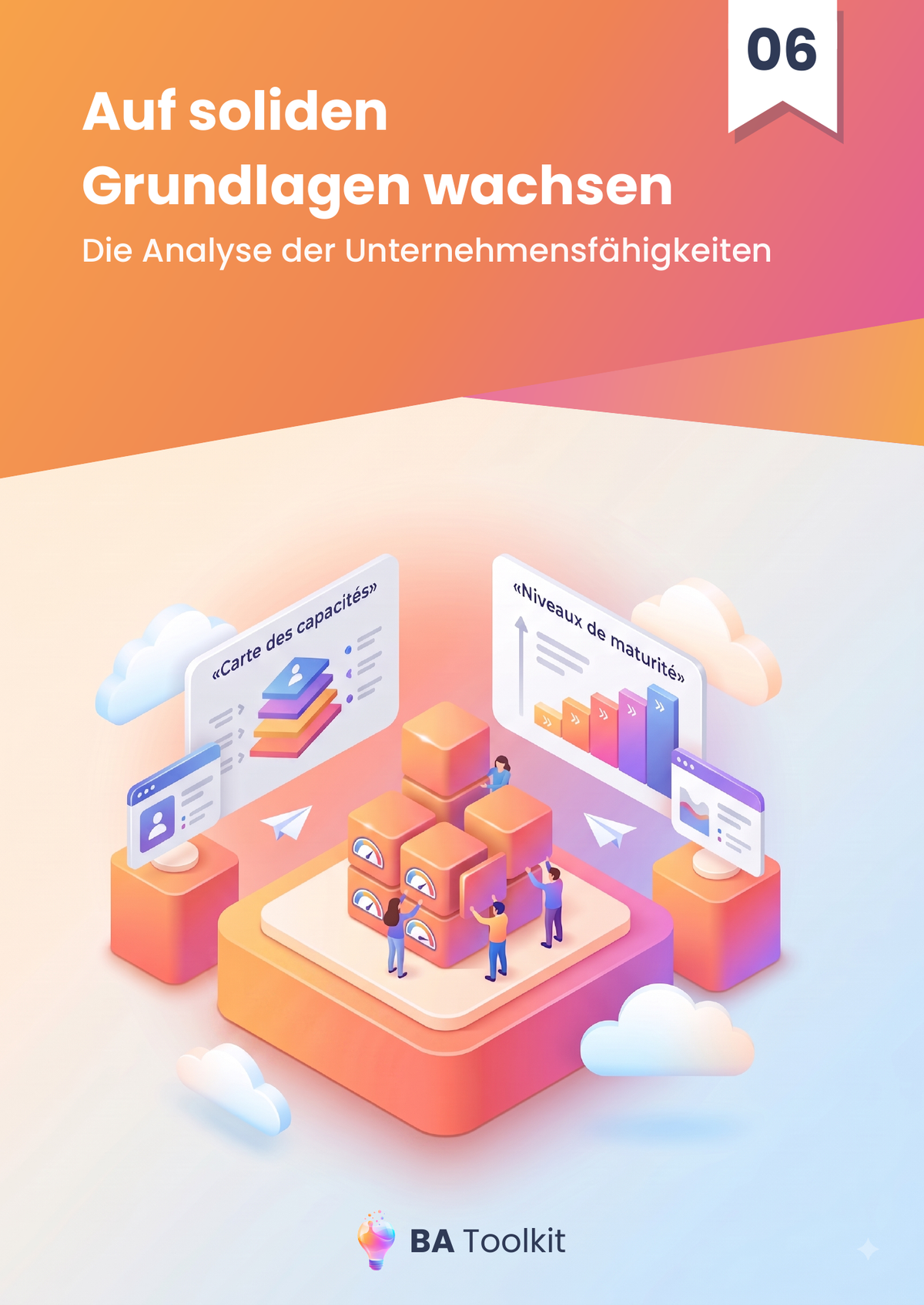 Couverture de l'eBook Analyse de capacité de l'entreprise — version allemand
