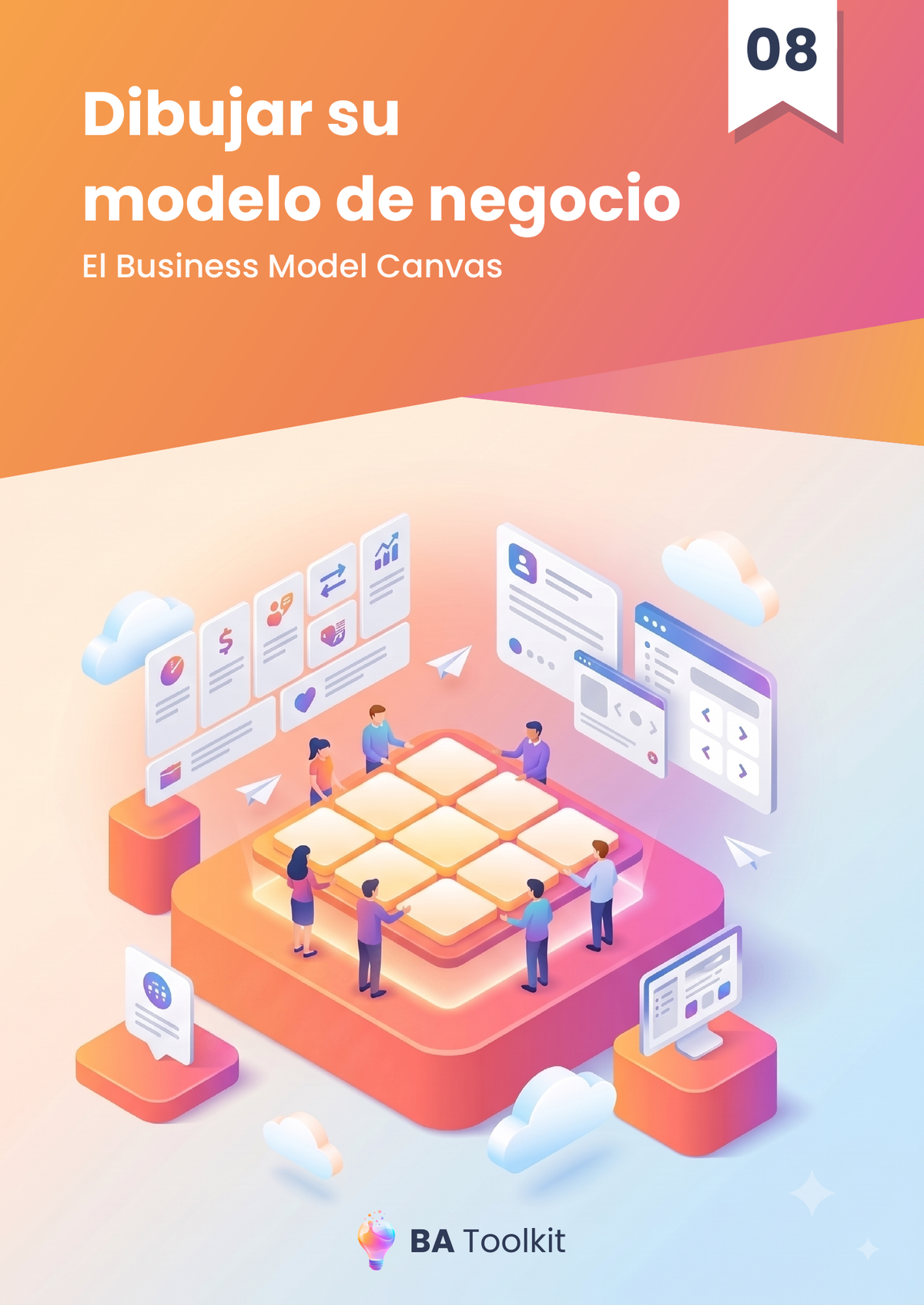Couverture de l'eBook Canvas Modèle d'Affaires — version espagnol