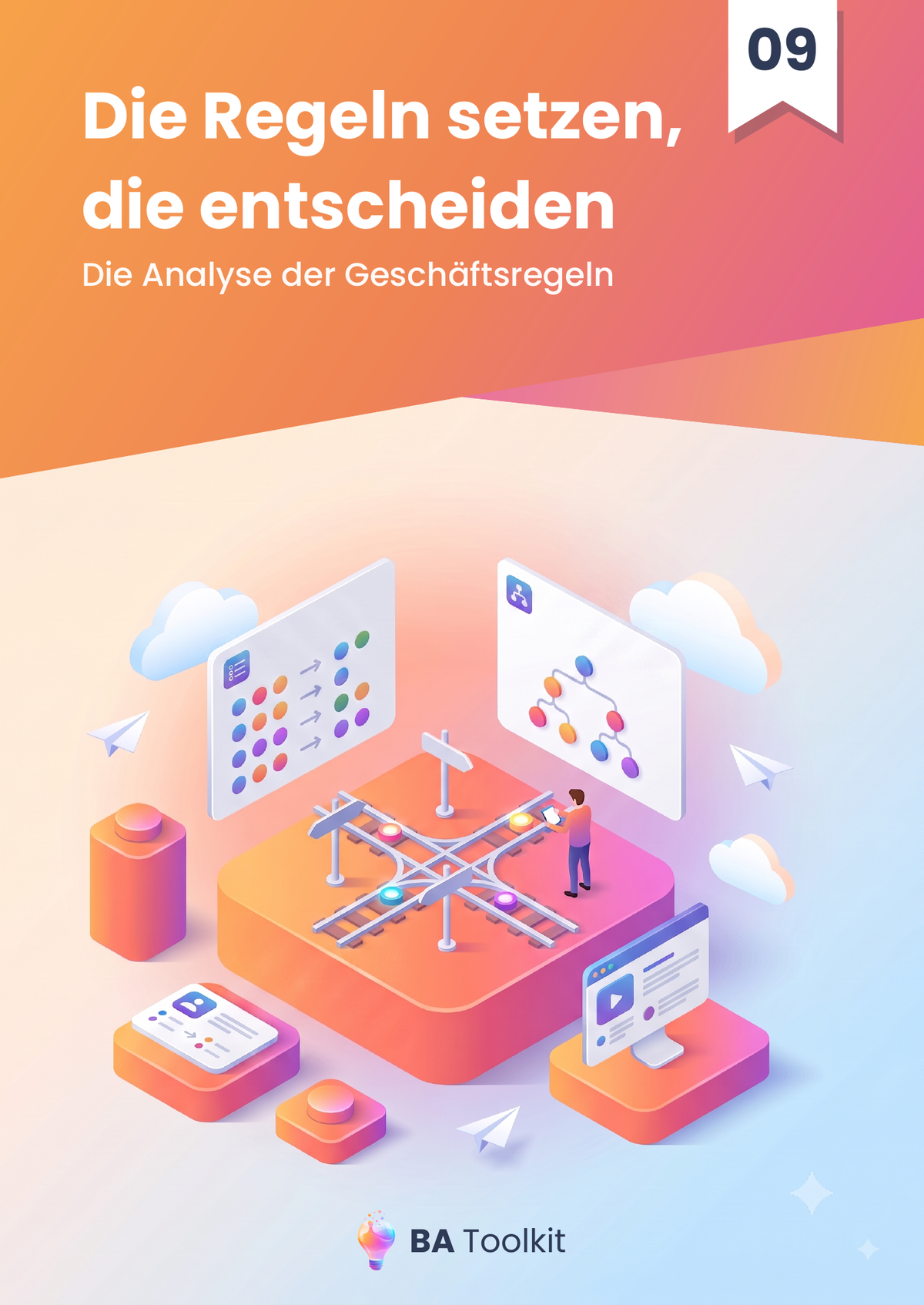 Couverture de l'eBook Analyse des règles métier — version allemand