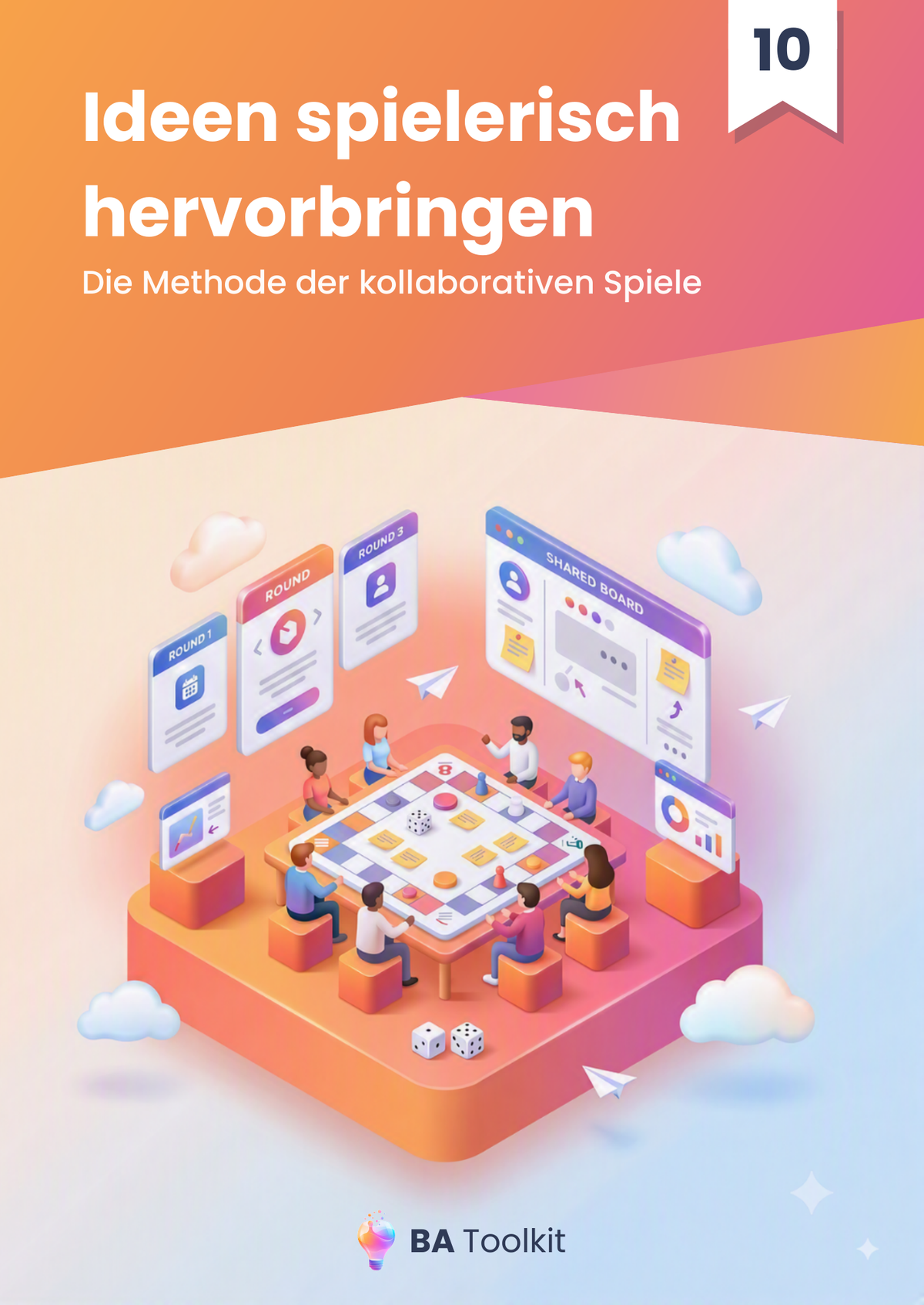 Couverture de l'eBook Jeux collaboratifs — version allemand
