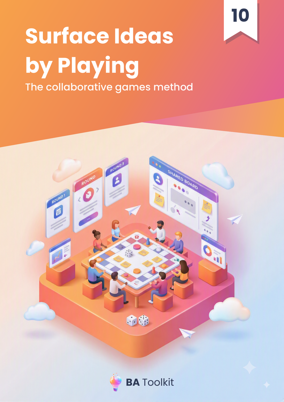 Couverture de l'eBook Jeux collaboratifs — version anglais