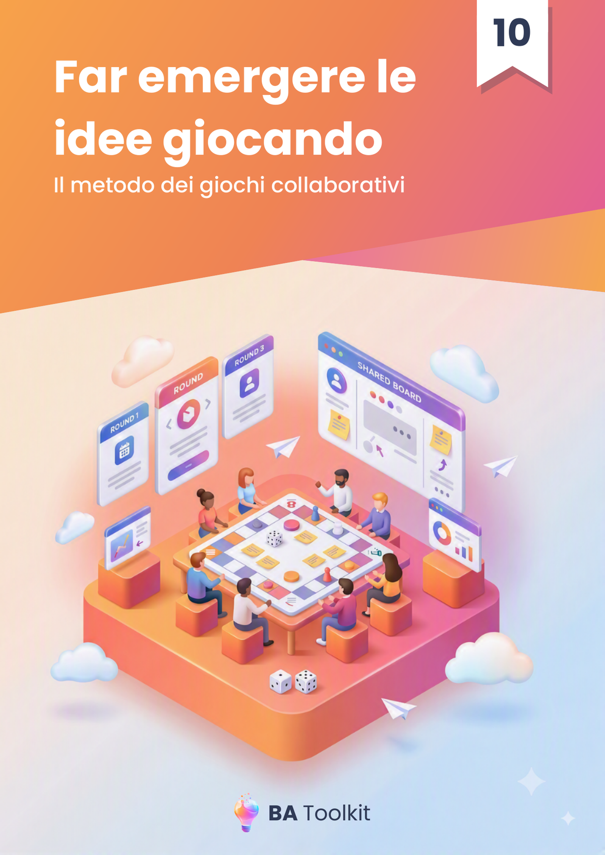 Couverture de l'eBook Jeux collaboratifs — version italien