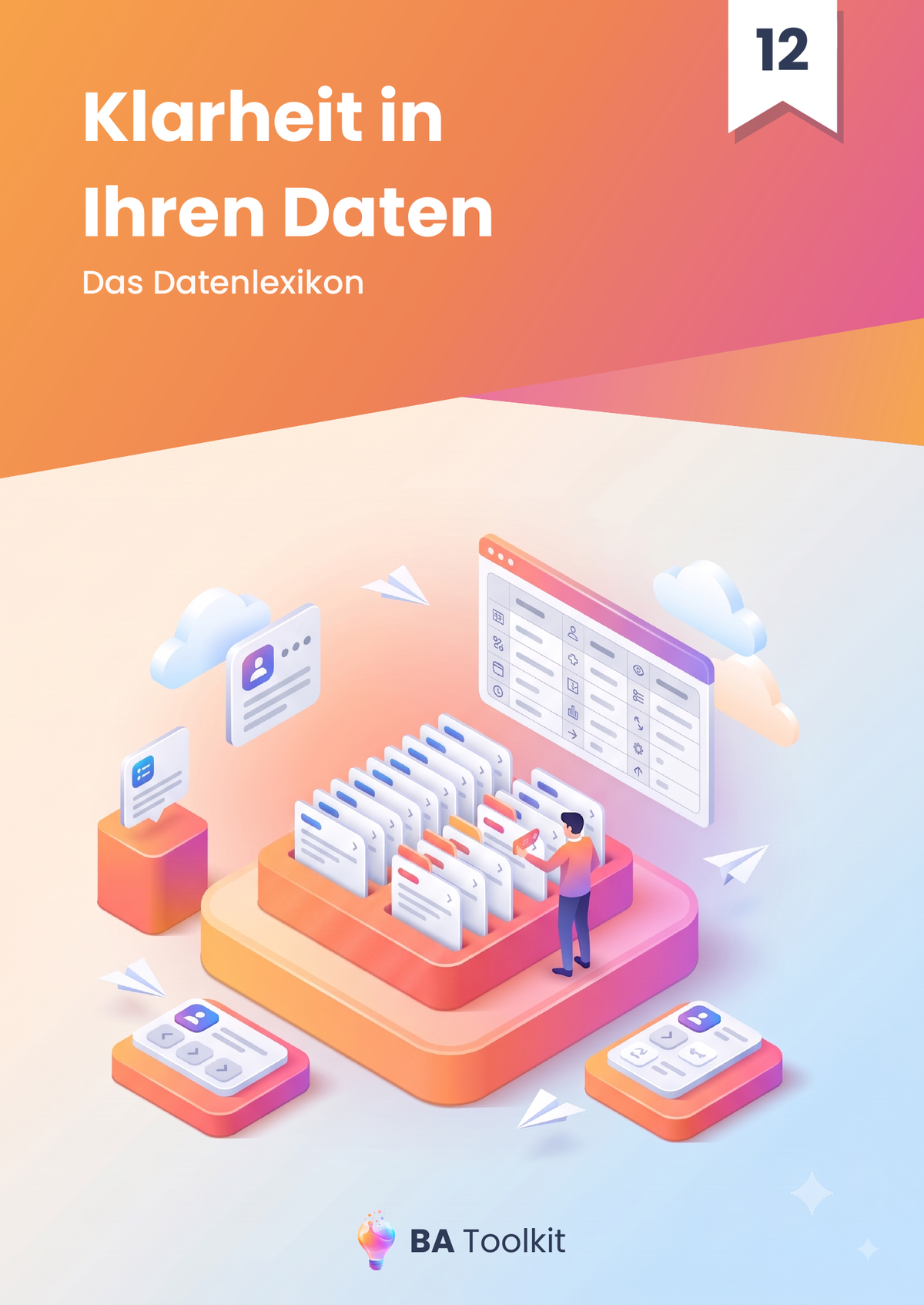 Couverture de l'eBook Dictionnaire de données — version allemand
