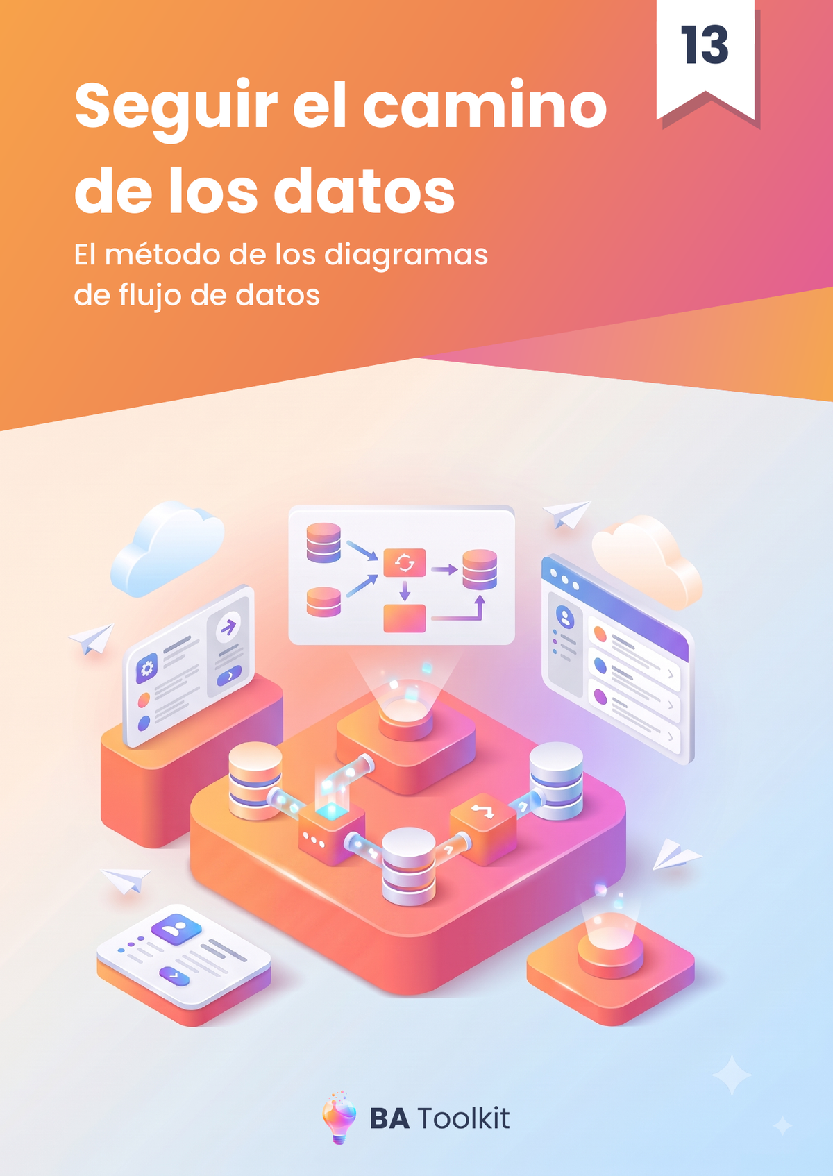 Couverture de l'eBook Diagrammes de flux de données — version espagnol