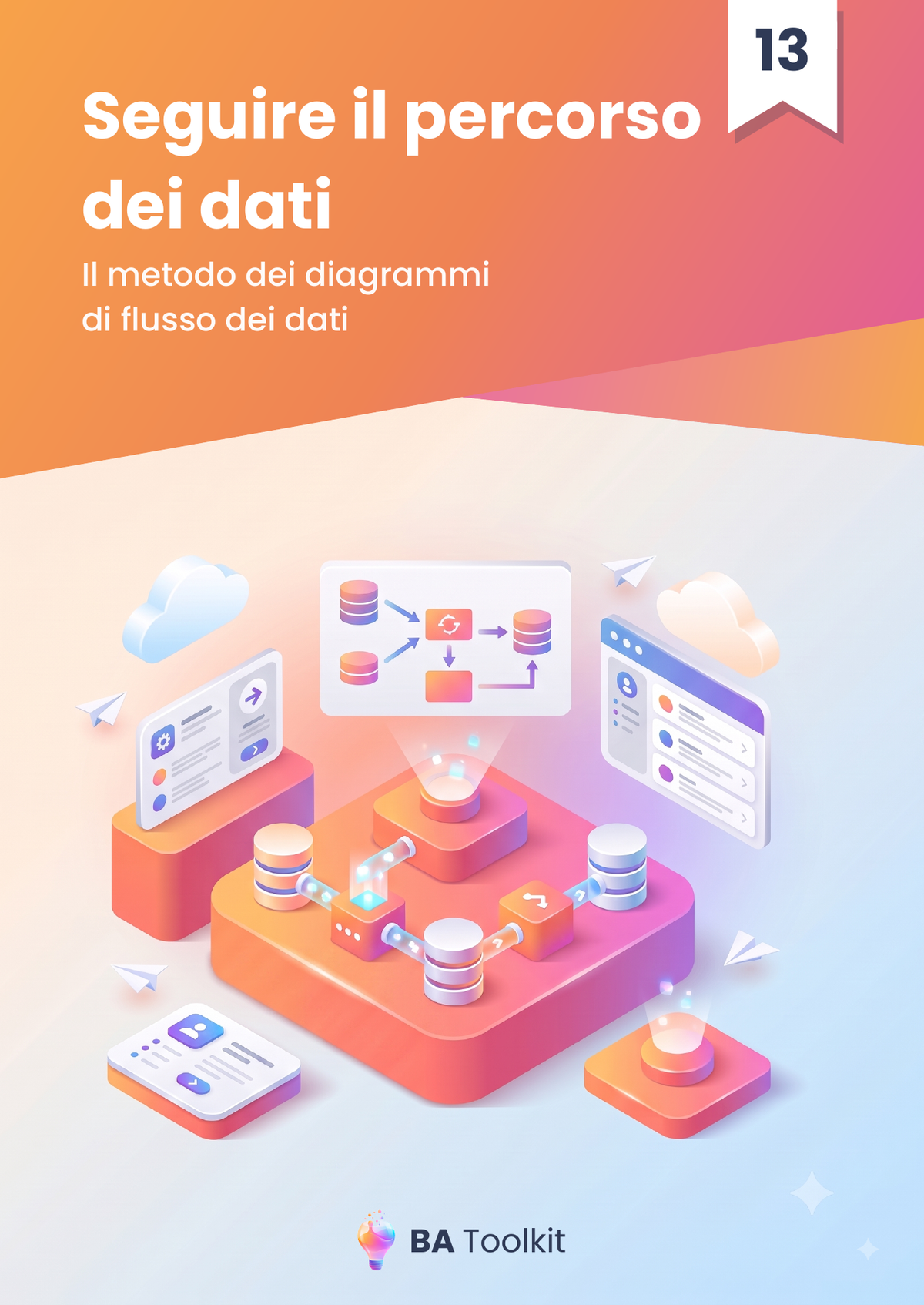 Couverture de l'eBook Diagrammes de flux de données — version italien