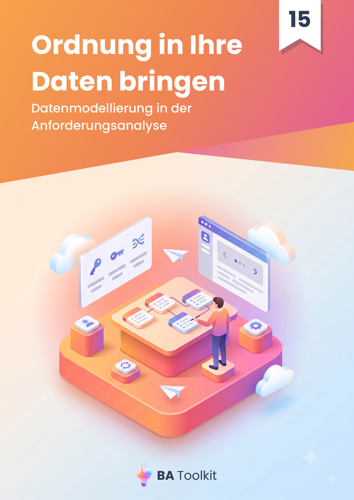 Couverture de l'eBook Modélisation des données — version allemand