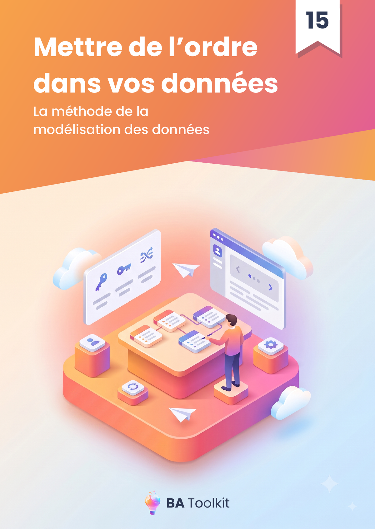 Couverture de l'eBook Modélisation des données — version français