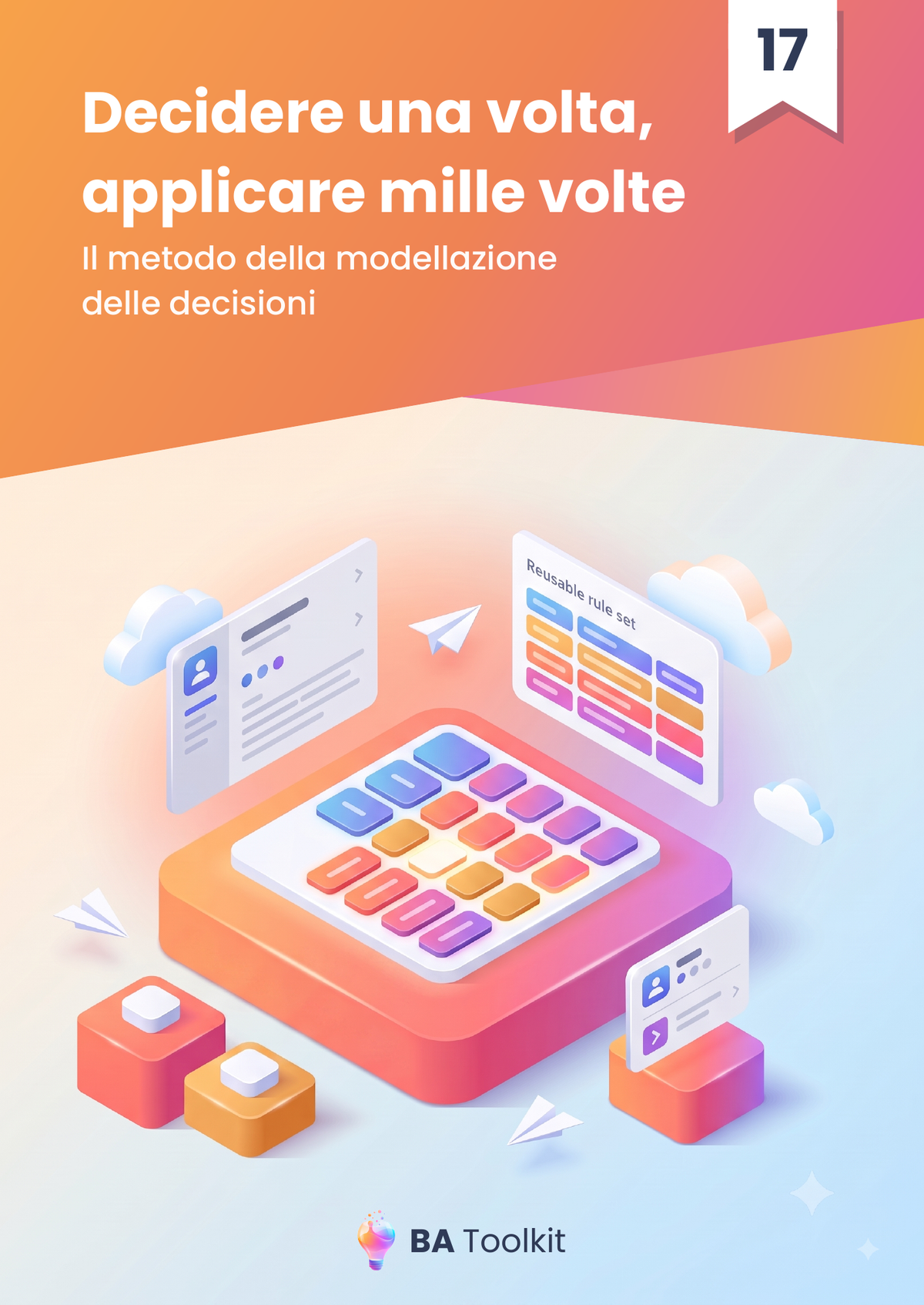 Couverture de l'eBook Modélisation des décisions — version italien