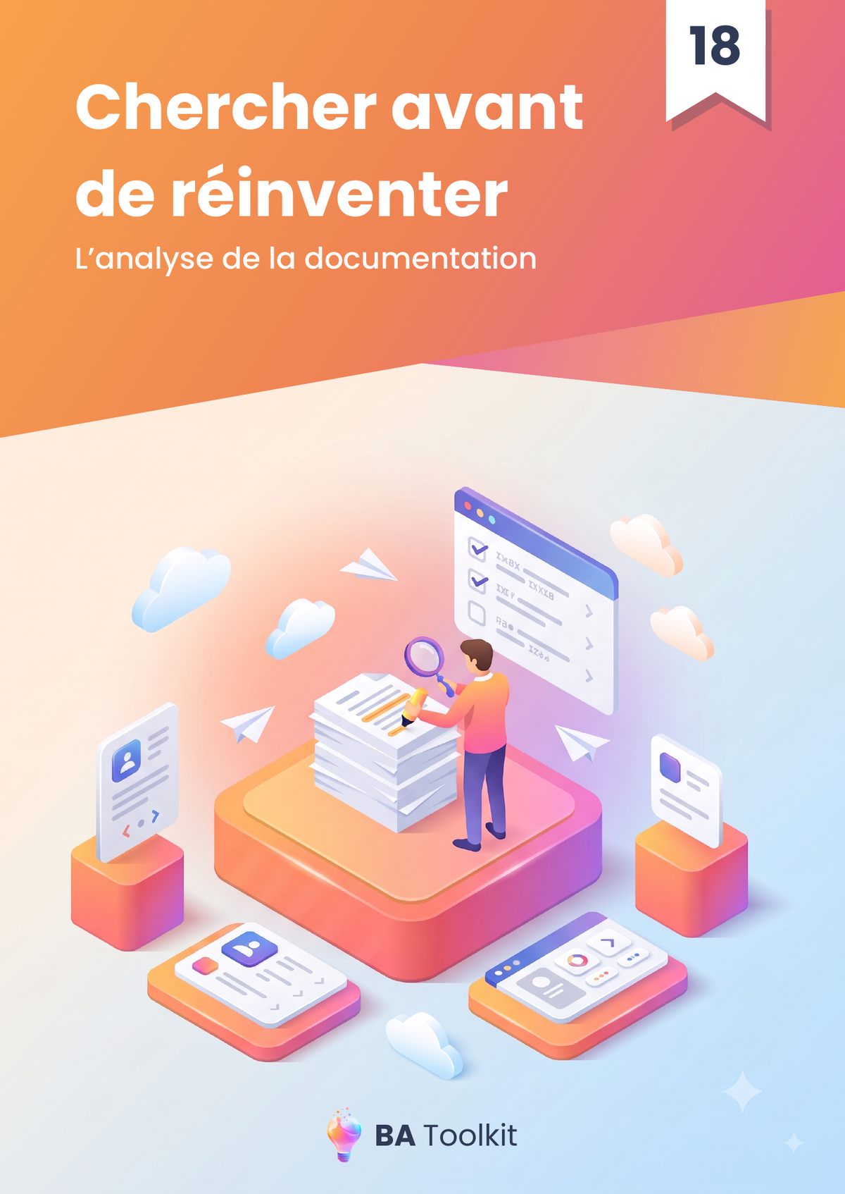 Couverture de l'eBook Analyse de la documentation — version français