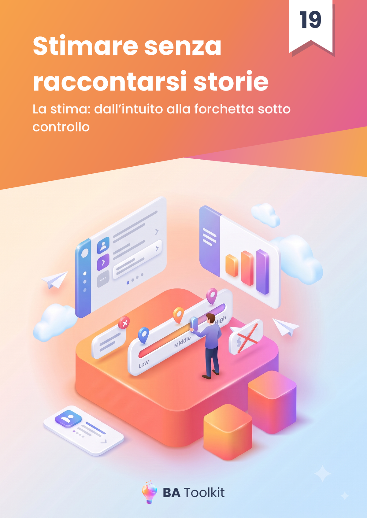 Couverture de l'eBook Estimation — version italien