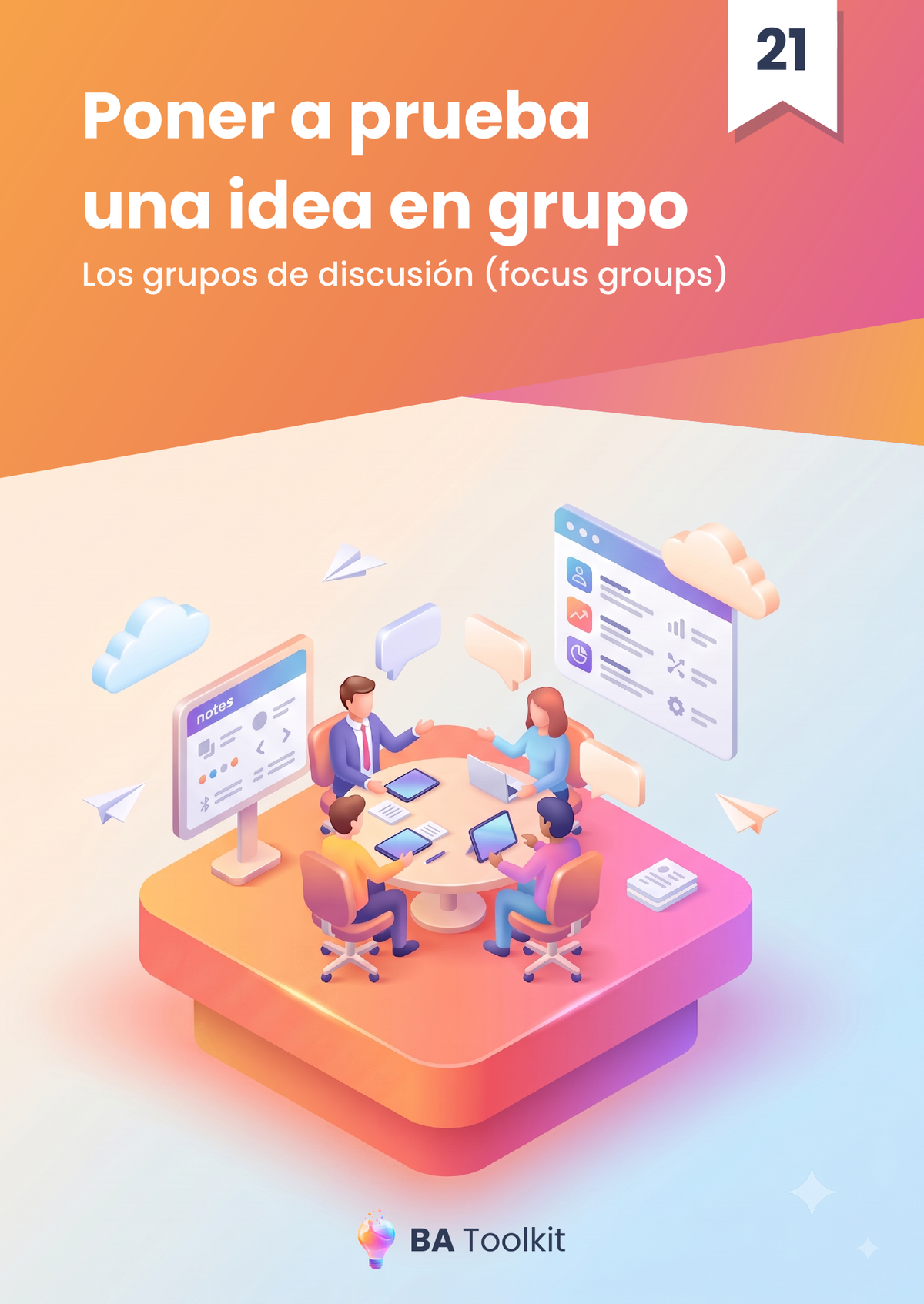 Couverture de l'eBook Focus group — version espagnol