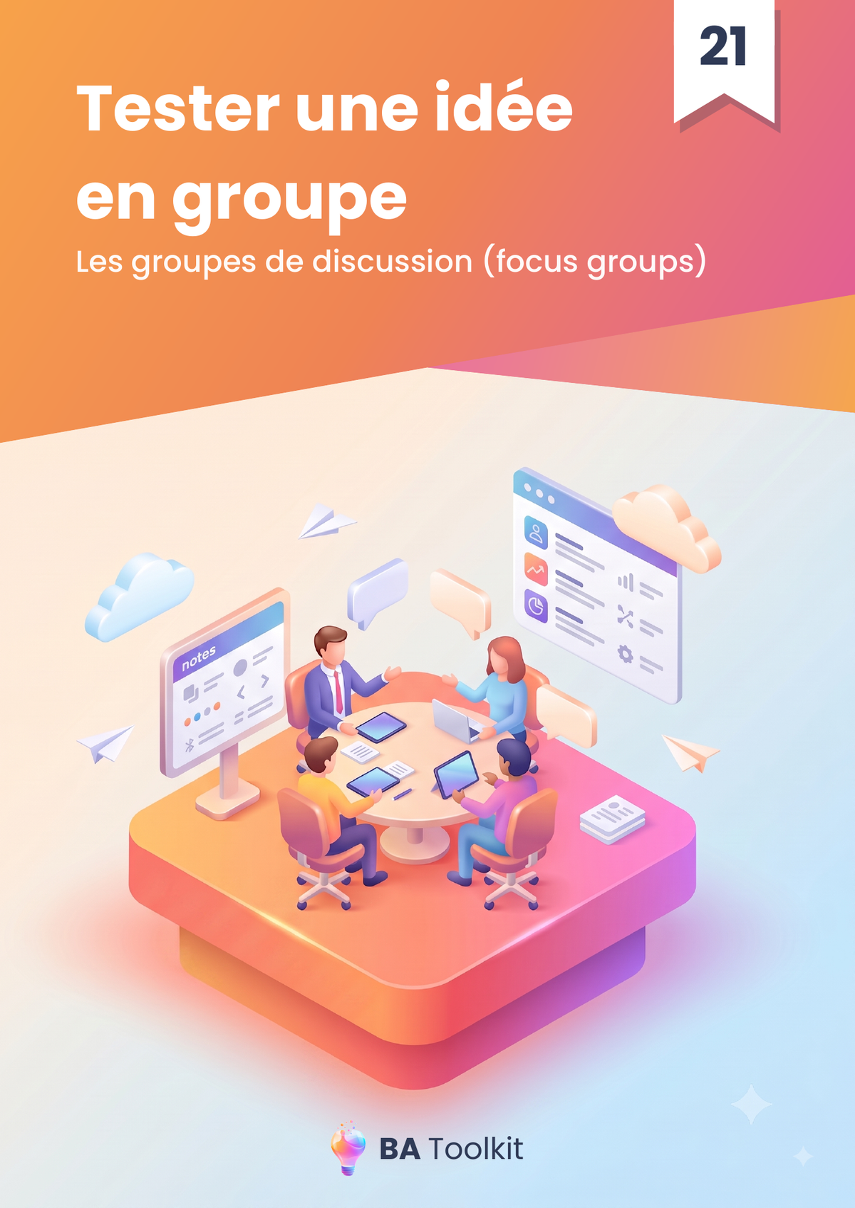 Couverture de l'eBook Focus group — version français