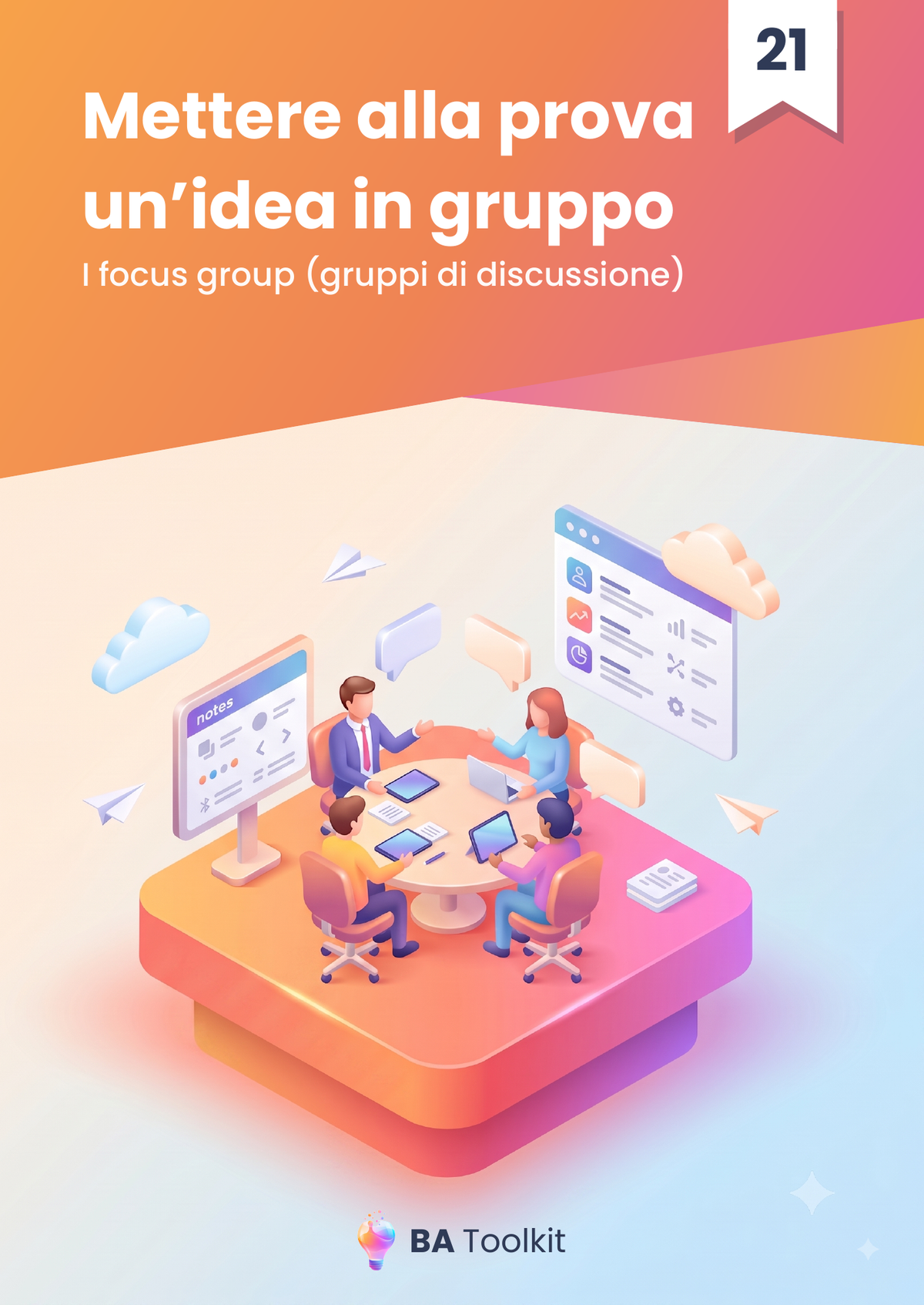 Couverture de l'eBook Focus group — version italien