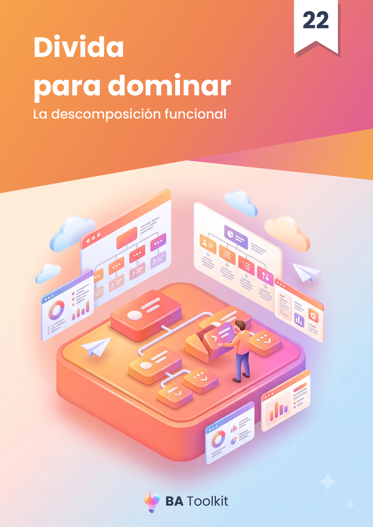 Couverture de l'eBook Décomposition fonctionnelle — version espagnol