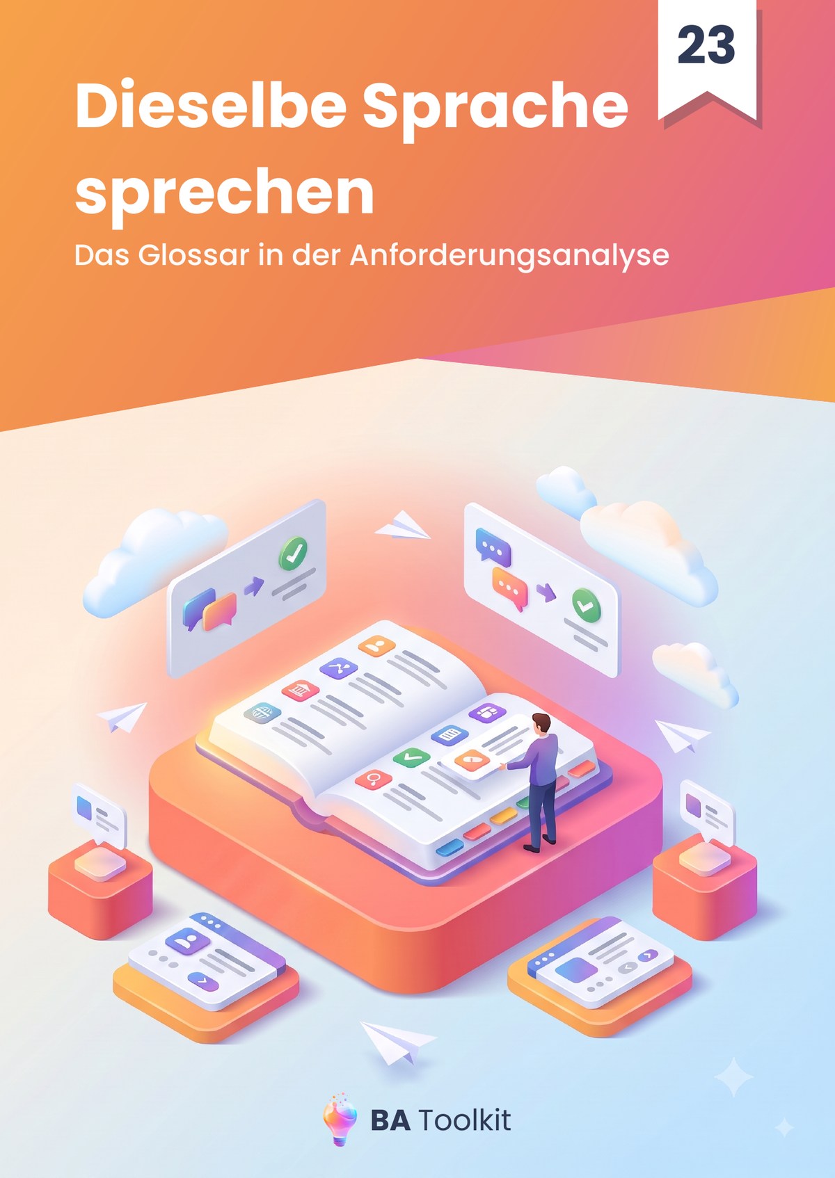 Couverture de l'eBook Glossaire — version allemand