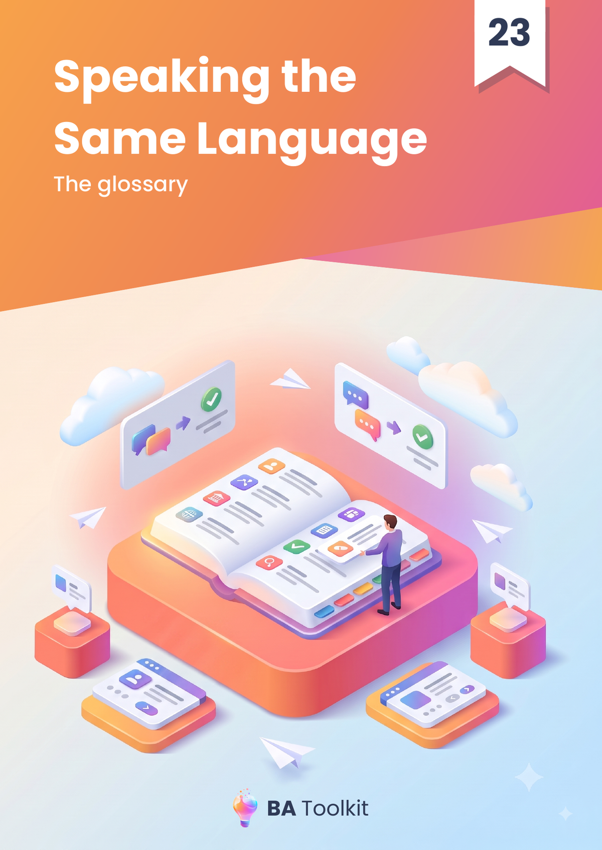 Couverture de l'eBook Glossaire — version anglais