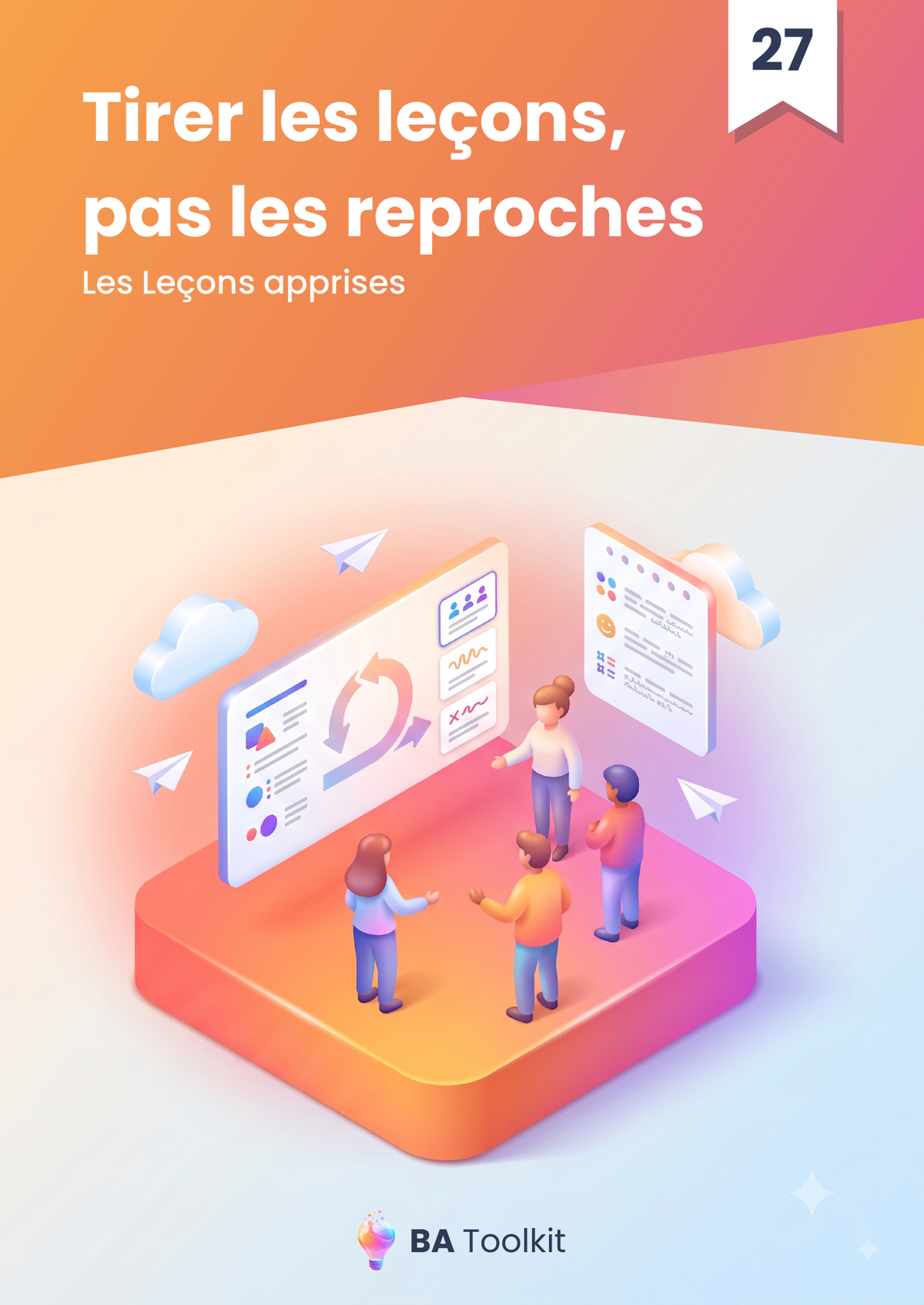 Couverture de l'eBook Leçons apprises — version français
