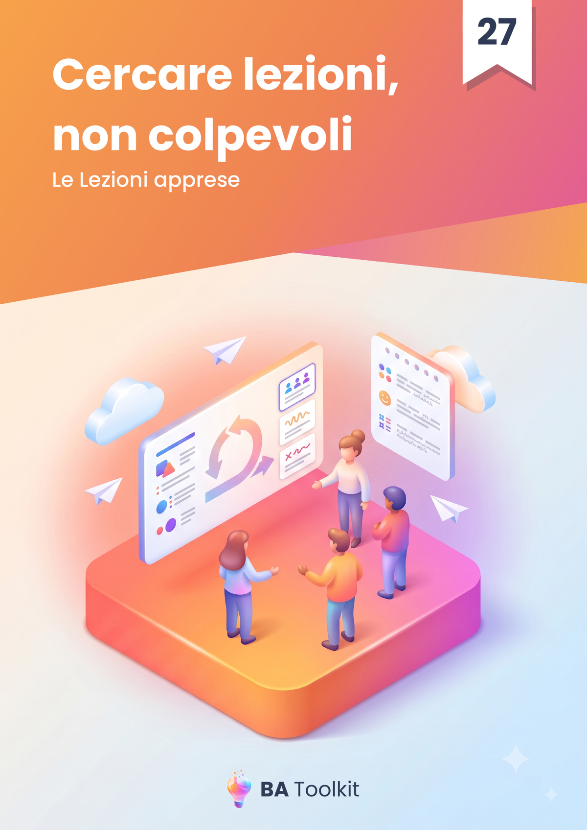 Couverture de l'eBook Leçons apprises — version italien