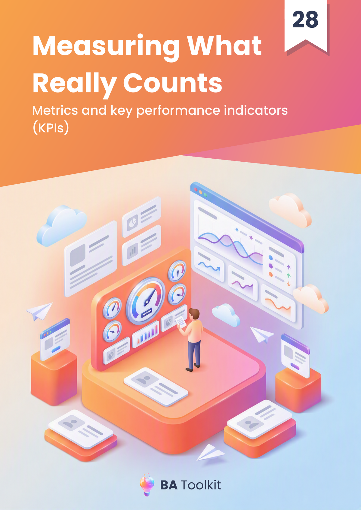 Couverture de l'eBook Mesures et indicateurs clés de performance (ICP) — version anglais