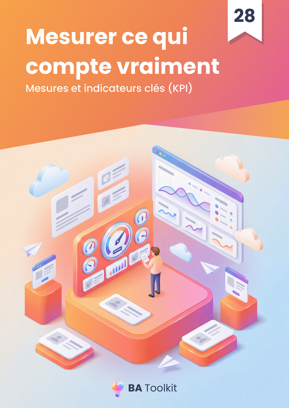 Couverture de l'eBook Mesures et indicateurs clés de performance (ICP) — version français