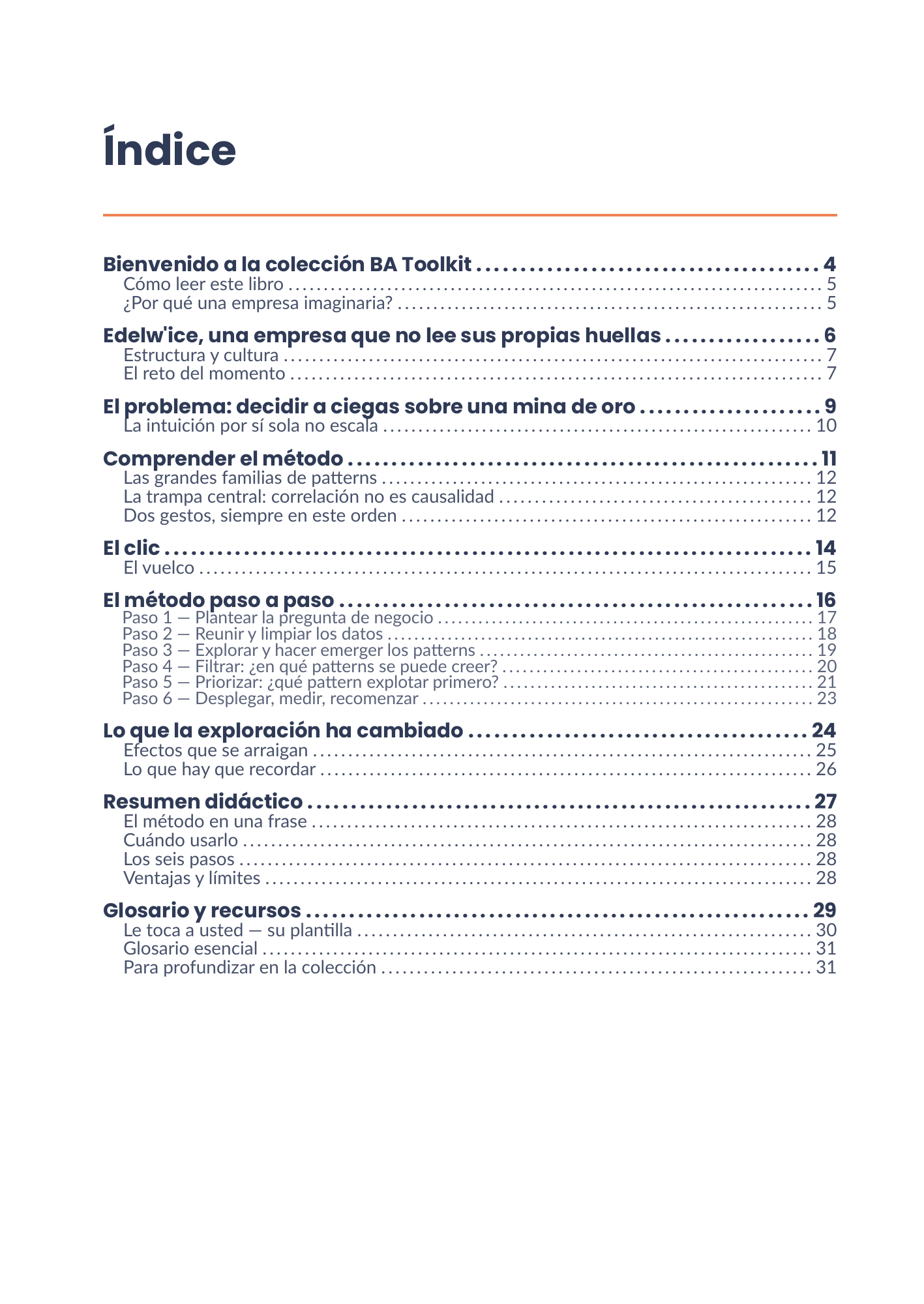 Índice completo del eBook 14 - Exploration de données